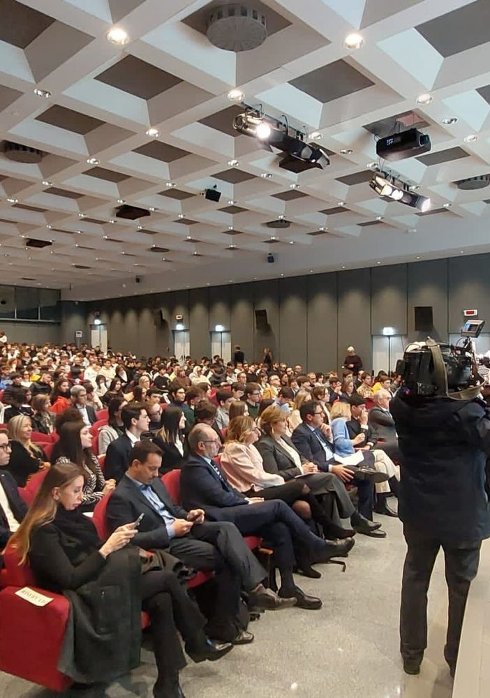 premiazione nella sala congressi Unione Industriali di Torino