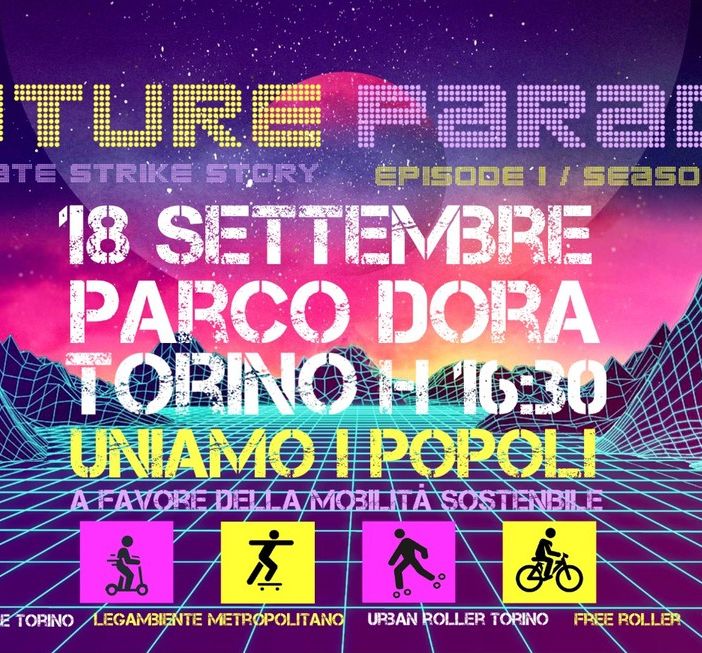 &quot;Future Parade&quot;, il 18 settembre al Parco Dora la festa della mobilità sostenibile
