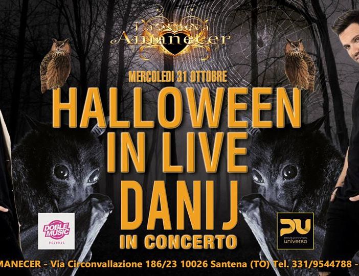 A Torino Halloween in live: concerto di Dani J