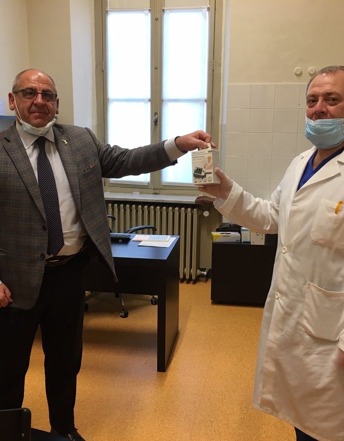 Coronavirus, Gavazza (Lega) dona mascherine e saturimetri a commercianti e Comuni del territorio Chivassese [FOTO e VIDEO]