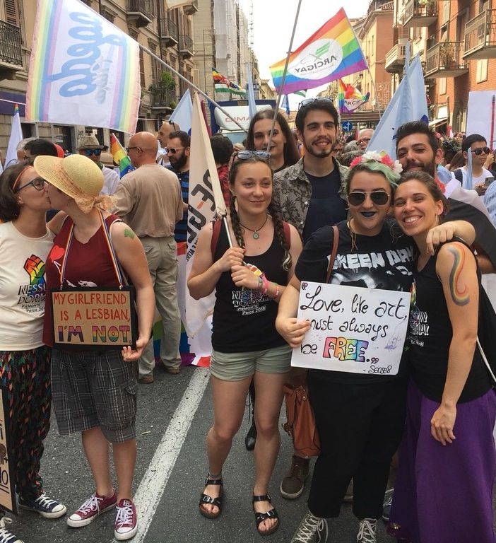Il Pd al Torino Pride: &quot;Ci opponiamo alle politiche di questo tempo&quot;