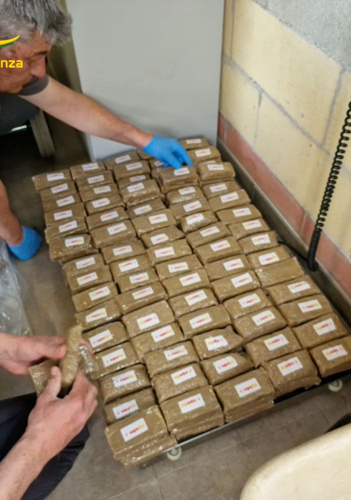 Droga sotto sequestro