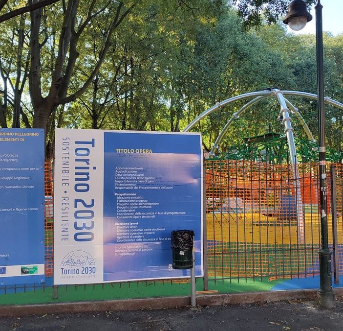 Borgo Dora: dopo la rinascita, il Giardino Pellegrino è pronto a cambiare pelle con nuovi giochi e spazi comuni