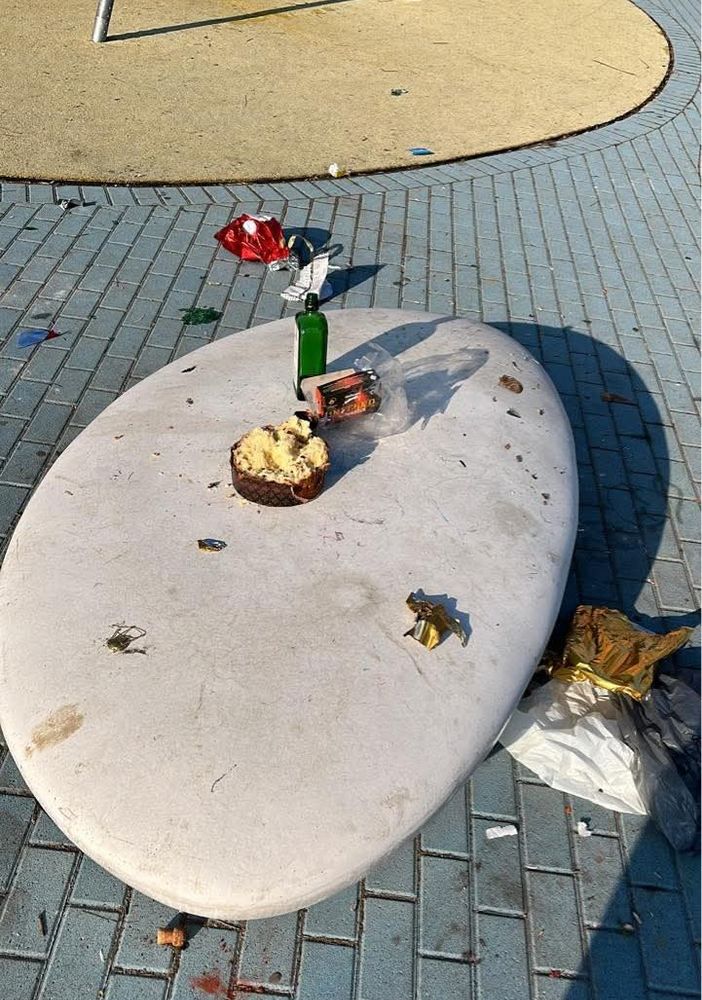 A Moncalieri il Giardino della Luna trasformato in una discarica