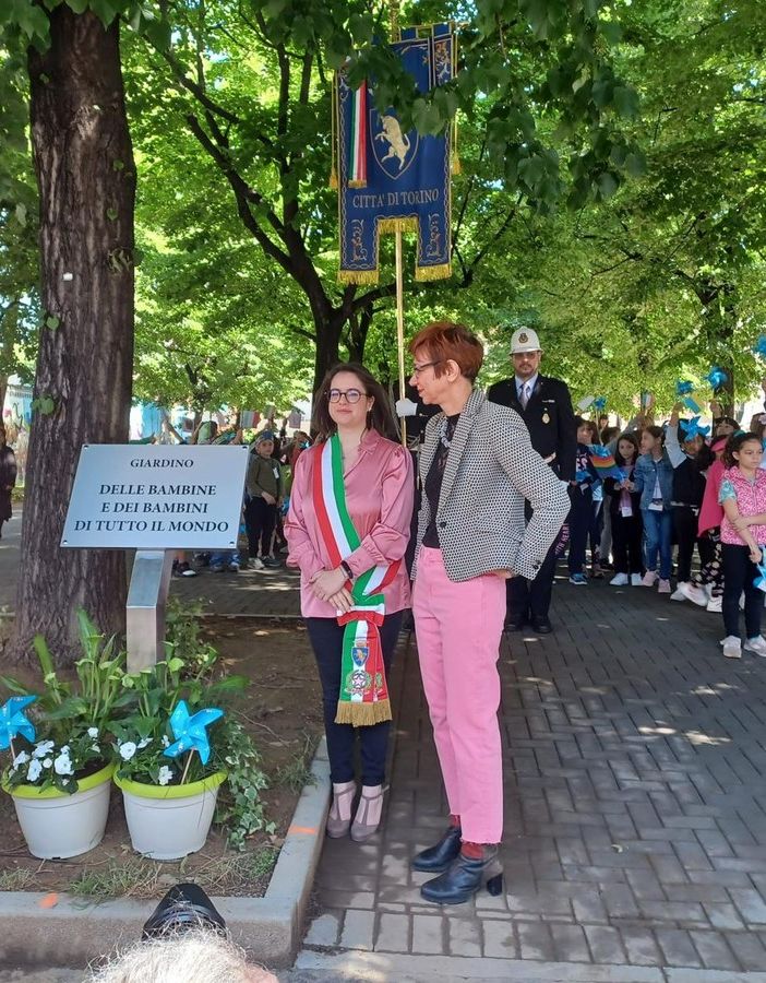 giardino per i diritti dei bambini