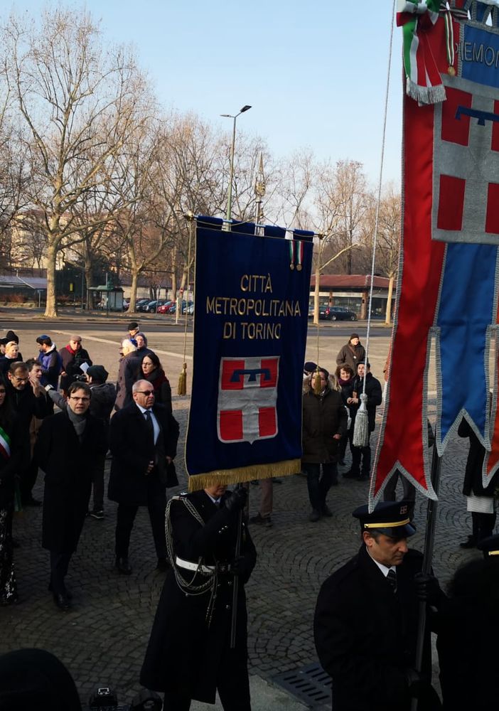 Giornata Memoria, Appendino: &quot;Con clima d'odio crescente, importante interrogarsi su cosa ciascuno di noi può fare&quot; [FOTO e VIDEO]