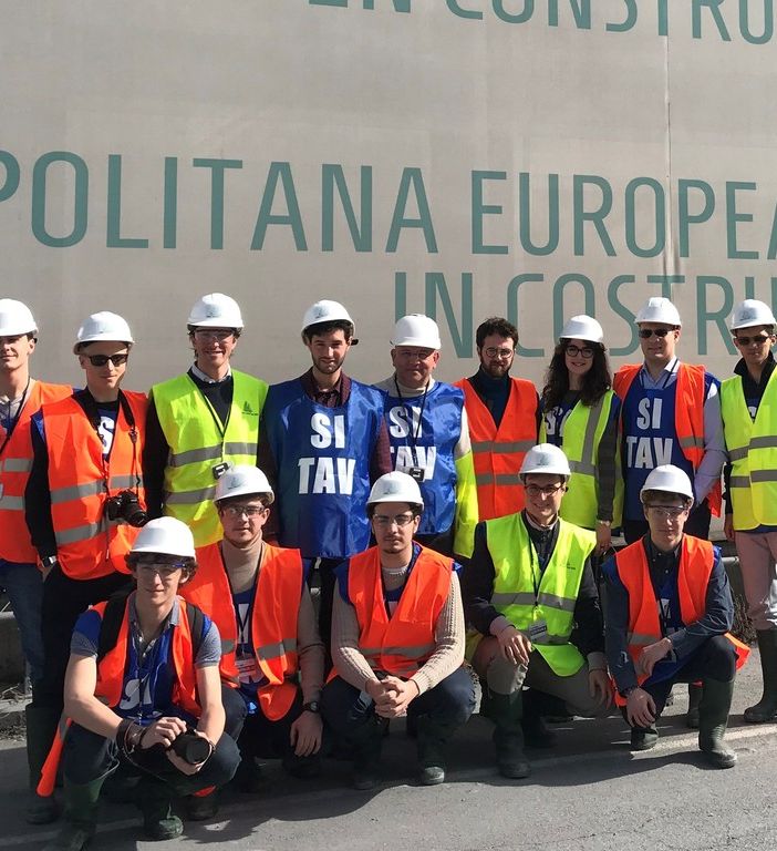 I giovani di Forza Italia in visita al cantiere Tav