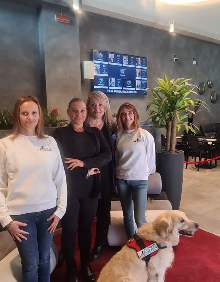 Case Funerarie, 'Giubileo' prima in Europa a introdurre la Pet Therapy
