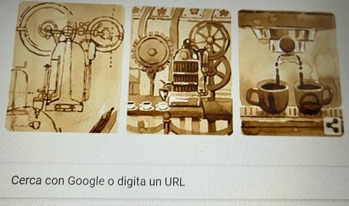 doodle di google per il caffè