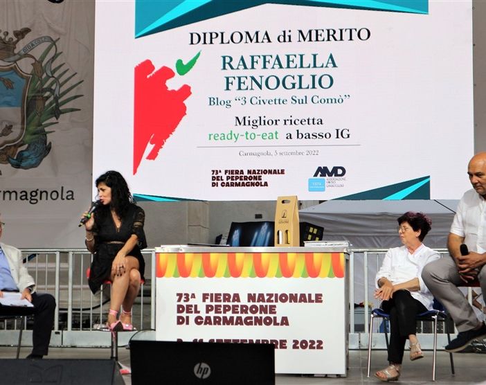 Fiera del Peperone di Carmagnola: premiate le migliori ricette a basso indice glicemico