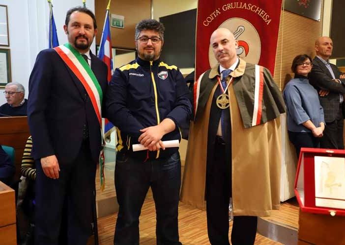 premiazione Gru d'Oro