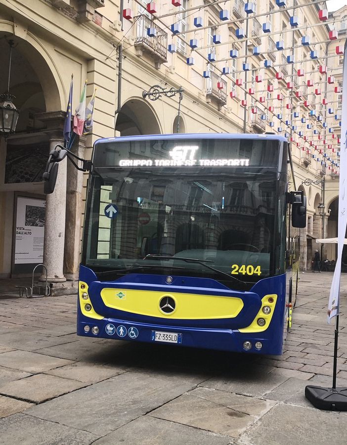 A Torino da oggi nuovi bus sulla linea 55