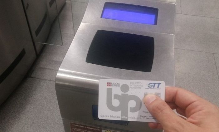bip card della gtt