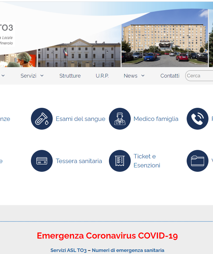 Rinnovato e migliorato il nuovo sito internet dell'Asl To3