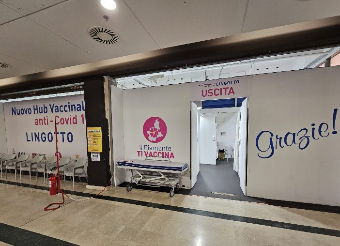 hub vaccinale del Lingotto