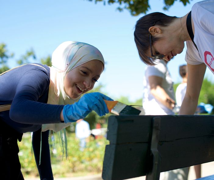 Lotta al degrado, i giardini Madre Teresa di Calcutta si danno allo sport