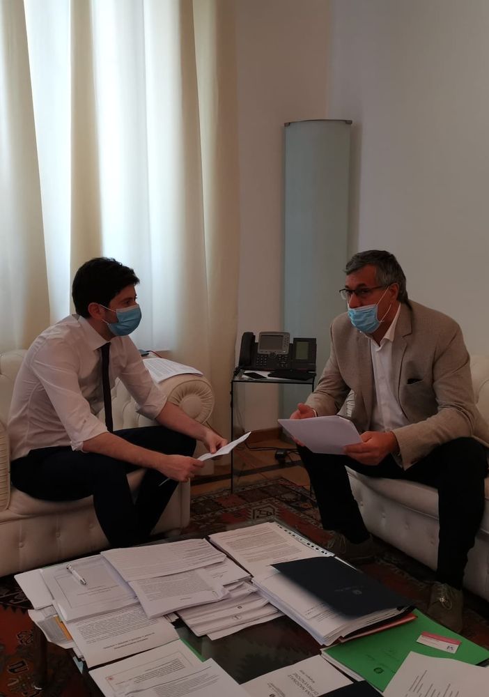 Sanità, l'assessore Icardi dal ministro Speranza: &quot;Incontro costruttivo, collaboriamo per un sistema migliore&quot;