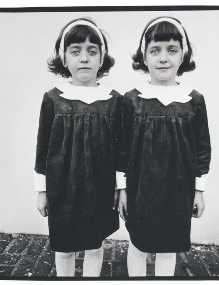 Photo credits: Diane Arbus - Identical twins, Roselle, N.J., 1966