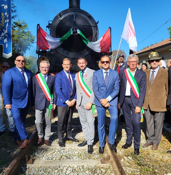 Gianluca Gavazza (Lega Salvini): &quot;Grande successo per la riapertura della linea Chivasso-Asti con il primo treno storico&quot;