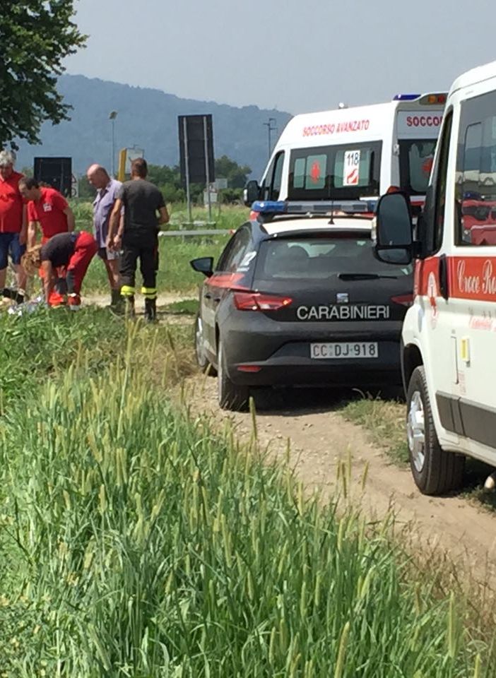 Pensionato trovato morto in un canale irriguo a Chivasso