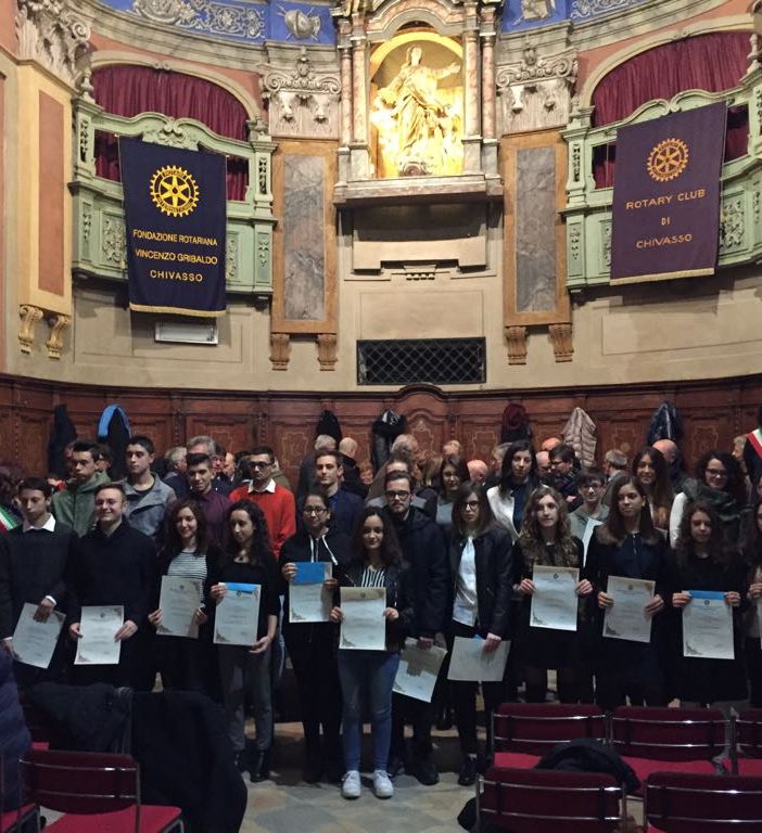 Borse di studio al Rotary Chivasso
