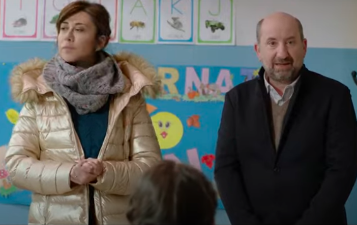 Virginia Raffaele, Antonio Albanese e Riccardo Milani all'Ambrosio Cinecafé per la proiezione di Un mondo a parte