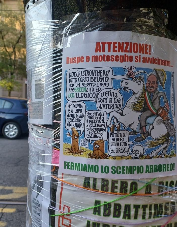 cartello di protesta in corso Belgio