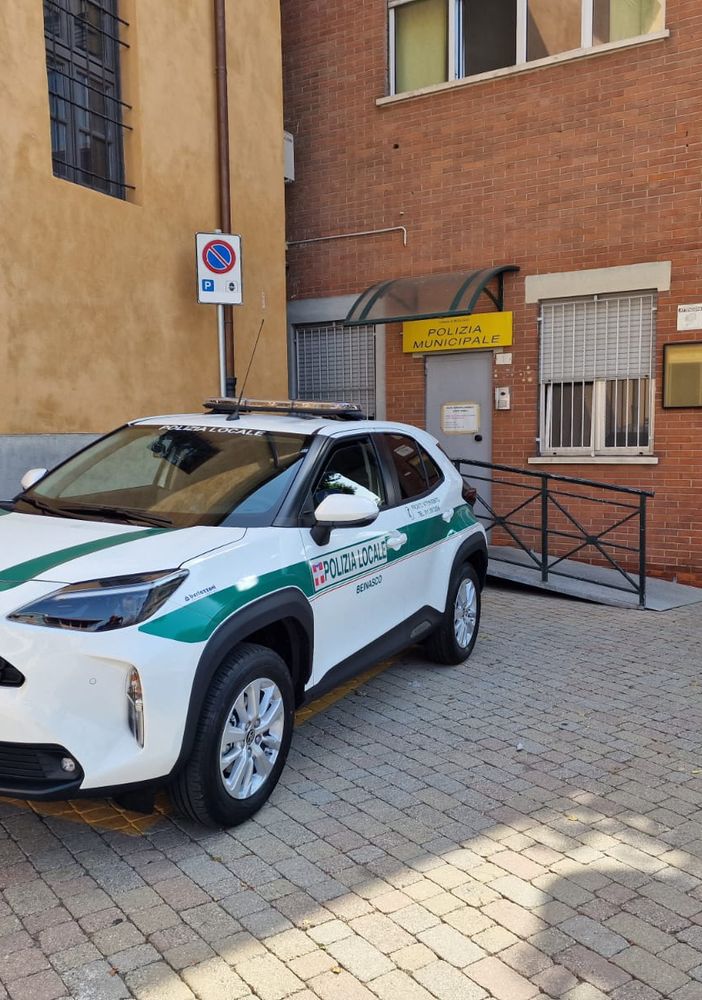 Auto della Polizia locale di Beinasco