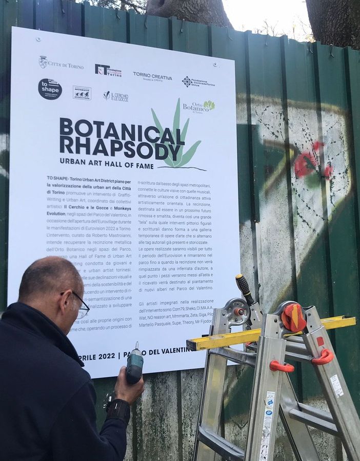 In foto, il rendering dell'intervento all'Orto Botanico