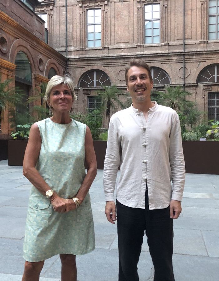 In foto la presidente Fondazione Museo Egizio, Evelina Christillin, e il direttore, Christian Greco