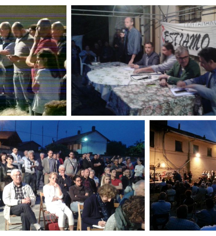 Dibattito tra i sindaci in frazione Pogliani