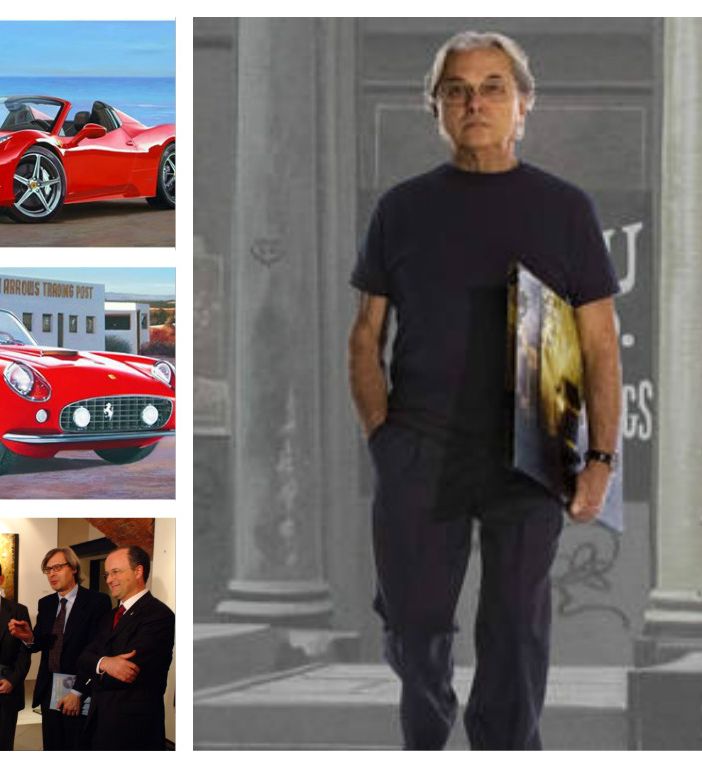 Francesco Capello e Omar Ronda in mostra a Maranello
