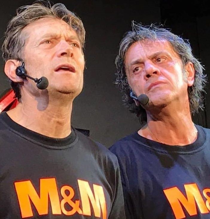 Marco e Mauro sul palco del Parco Dora Live 2023