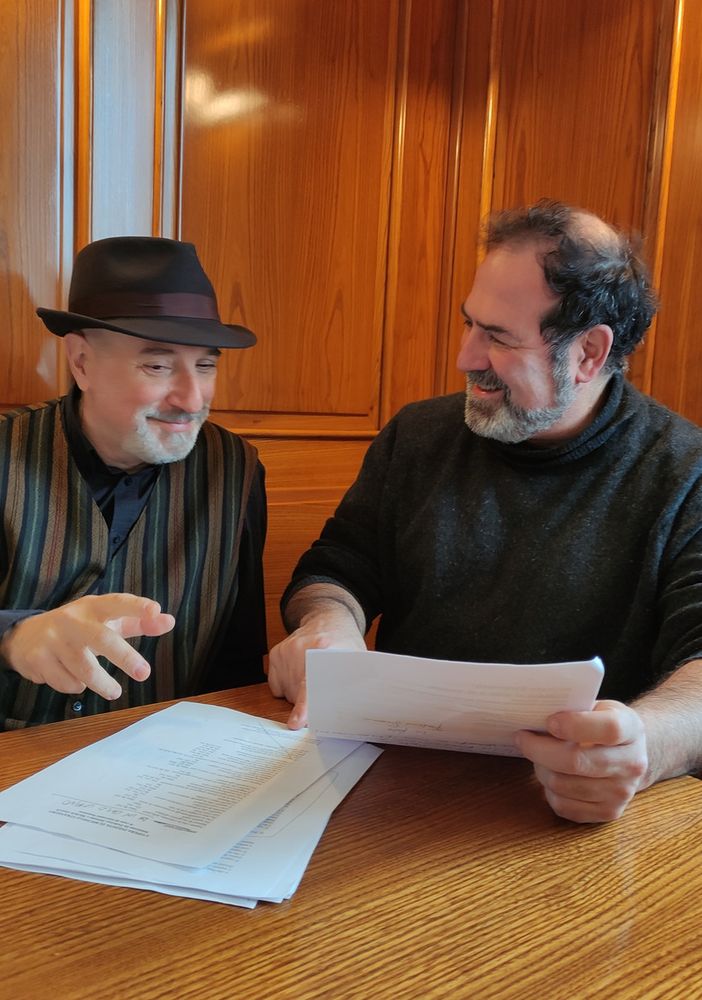 Michele Gazich e Federico Sirianni al FolkClub per Domani si vive e si muore