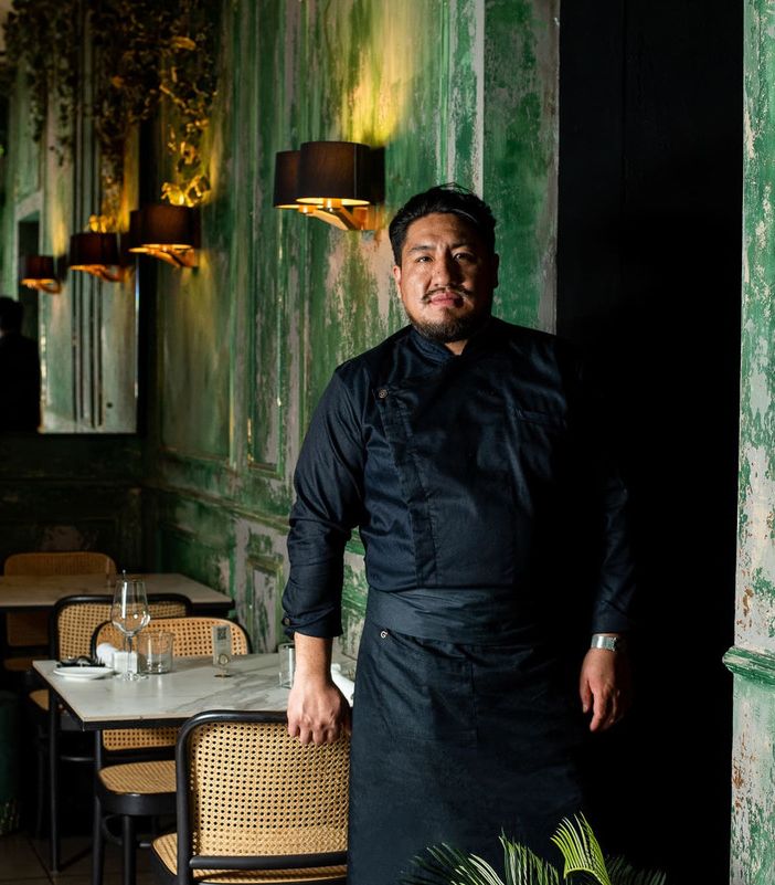 In foto, chef Alexander Robles