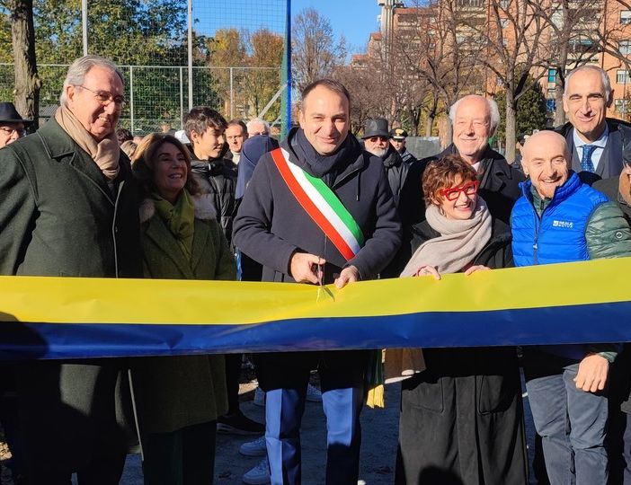 giardino di via Mascagni riqualificato