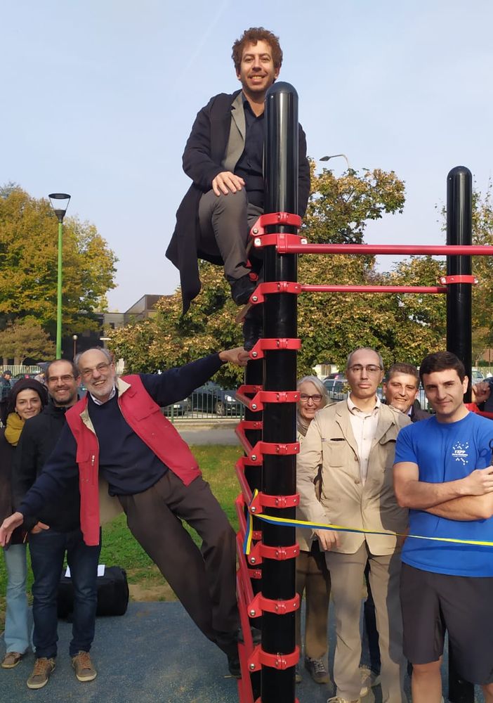 Aurora, inaugurata la palestra “open air” di calisthenics negli ex giardini dello spaccio