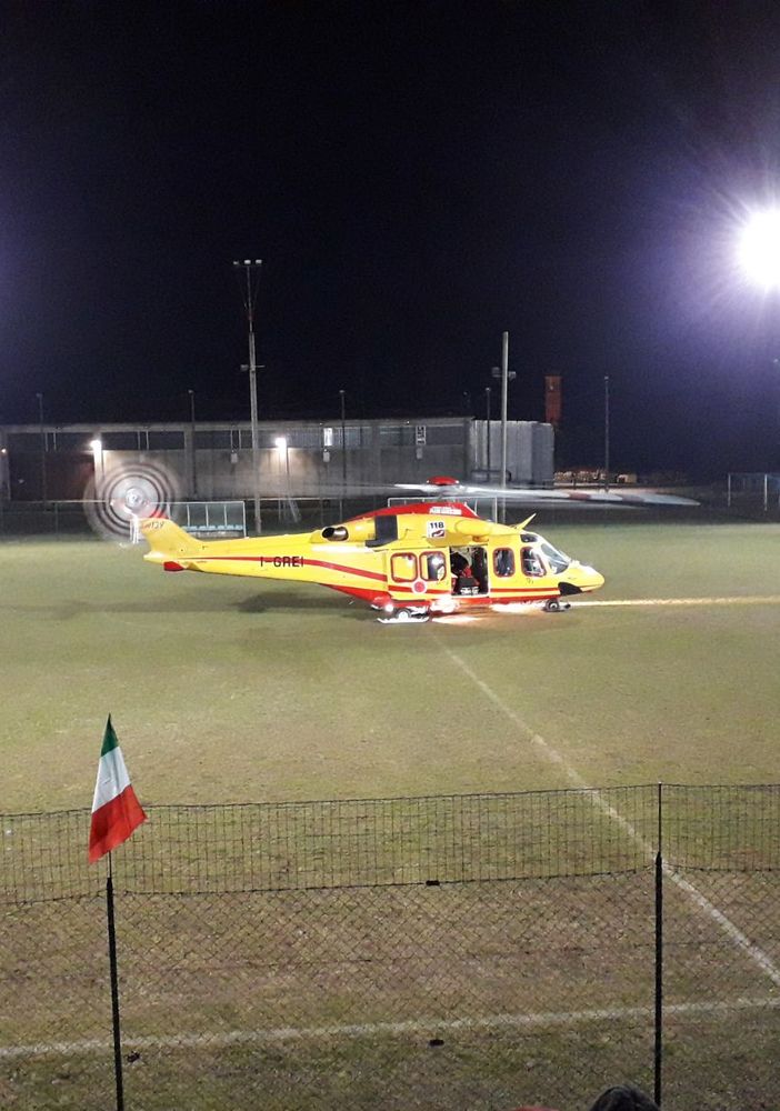 Elisoccorso del 118 in volo notturno, inaugurata ieri l'area di Mazzè