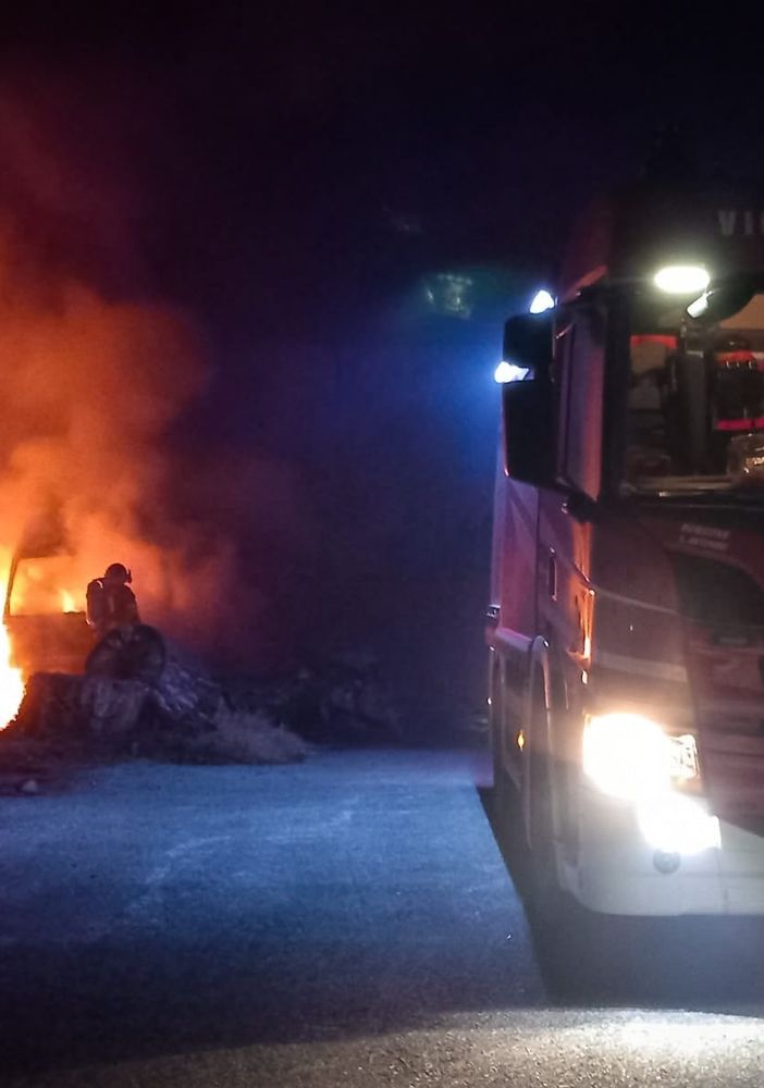 intervento dei vigili del fuoco