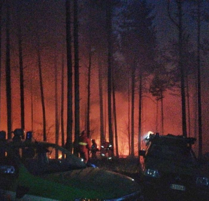 Incendio nei boschi di Almese, fiamme vicino alla frazione Rivera: vigili del fuoco sul posto