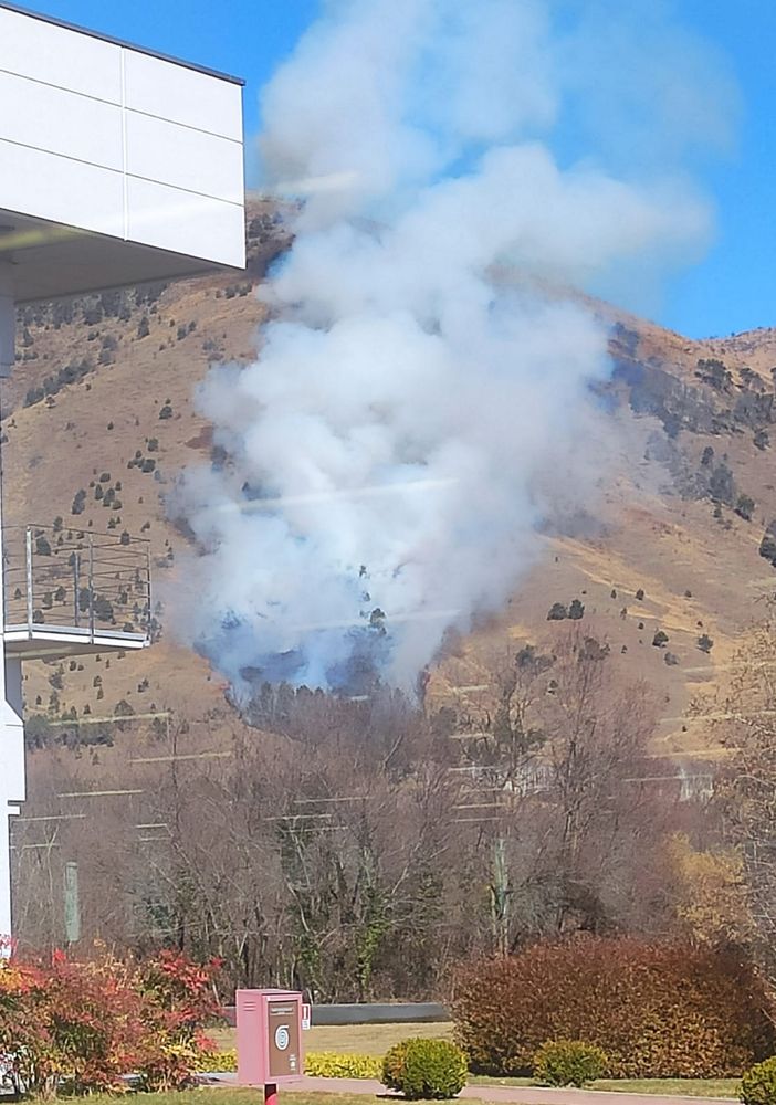 Bruciano i boschi del Monte Barone: vigili del fuoco al lavoro