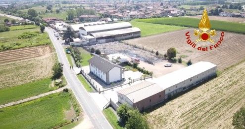 incendio nichelino
