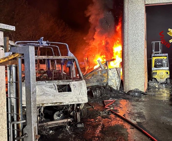 intervento dei vigili del fuoco