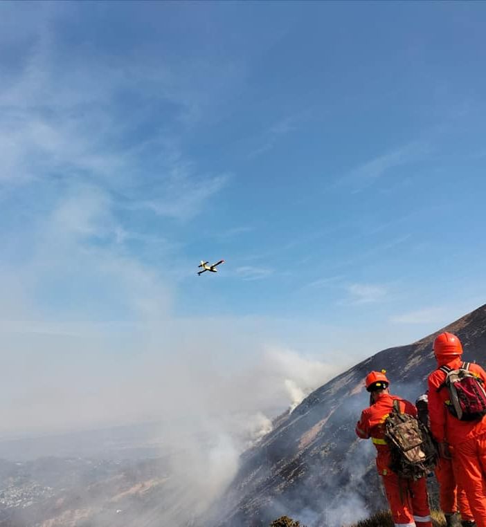 incendio sopra rueglio