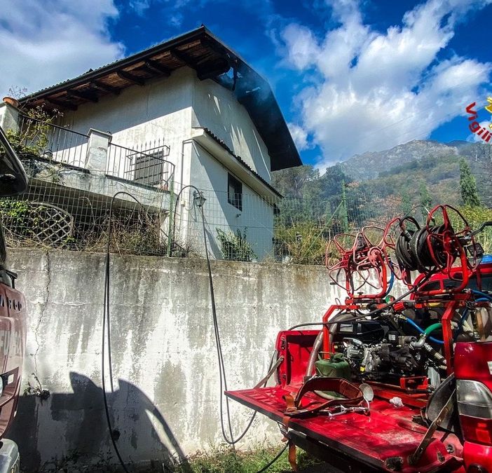 incendio tetto bussoleno