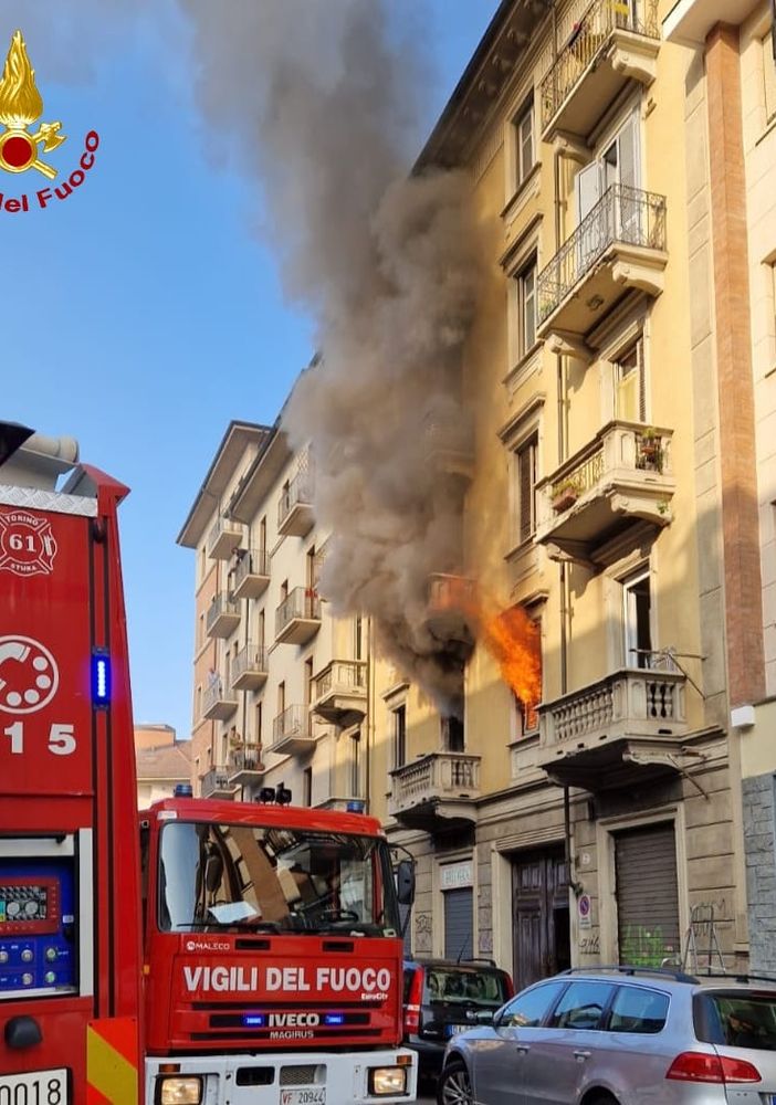 intervento dei vigili del fuoco