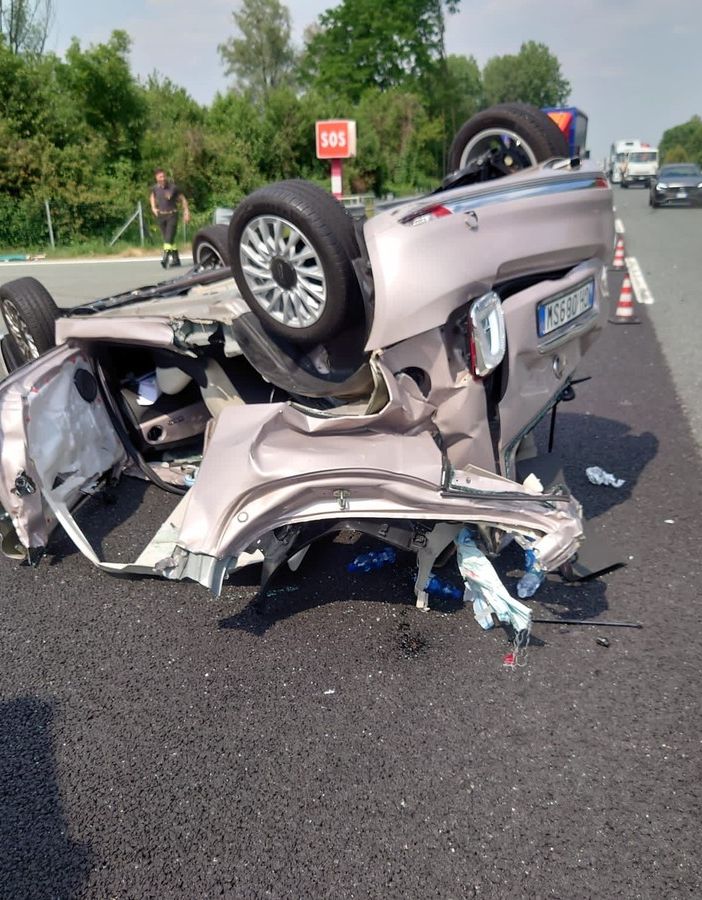 Tamponamenti tra auto e tir tra Volpiano e Settimo, sulla Torino-Aosta: due feriti