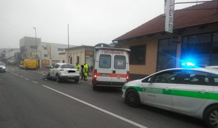 l'incidente avvenuto a Nichelino