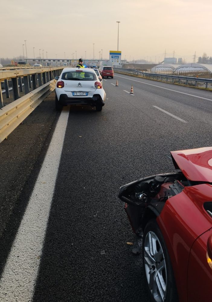 Ancora un incidente sulla tangenziale: quattro veicoli coinvolti sul raccordo Torino-Pinerolo