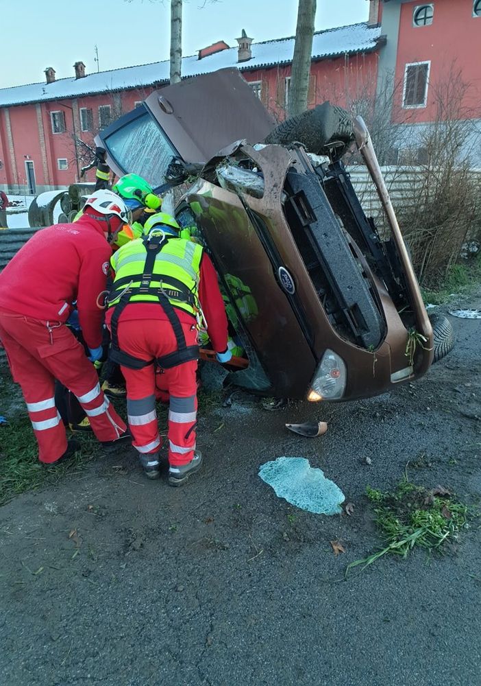 Scaleghe, brutto incidente sulla statale. Una persona coinvolta
